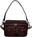Nunoo Ellie Deluxe Schoudertas Leer Bordeaux