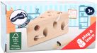 Small Foot - Kaas en Muis Houten Rijgspel