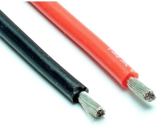 Pichler Siliconen kabel Flexibel 2 x 1.5 mm² - Kleurloos
