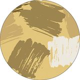 Bonateks Ronde digitaal bedrukte muismat, antislip onderkant, voor kantoor en thuis, diameter: 22 cm