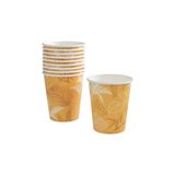 Homéa Set van 10 papieren bekers 23 cl Exotic Mood