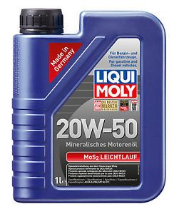 Liqui Moly Mos2 Lage-Viscositeit 20W50 A3/B4 1L