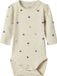Name it Romper Biologisch katoen Vrouwen Gebloemd Peyote Melange