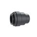 Riegler 80.012 Eindstuk voor pijpaansluiting, serie »speedfit«, voor buis buiten-ø 12 mm, POM