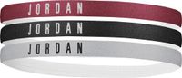 Jordan Nike Jordan Headbands - 3 stuks - Rood/Zwart/Grijs