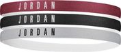 Jordan Nike Jordan Headbands - 3 stuks - Rood/Zwart/Grijs
