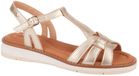 Pikolinos Damessandalen Roquetas Carrara Leer Platte Sandalen Maat 37