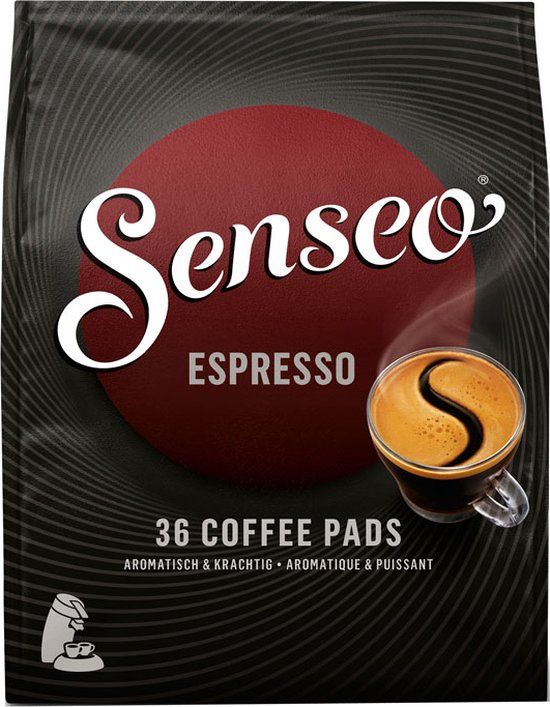 Senseo Espresso Koffiepads - 10 x 36 pads - Intensiteit 9