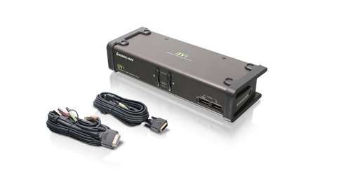 IOGEAR GCS1102 KVM Switch - 1.82 m - Grijs
