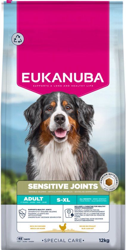 Eukanuba Special Care Serie - Droge Hondenvoeding - Gevoelige Huid - 12kg - Voor Volwassen Honden