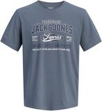 Jack & Jones Logo Tee SS 2 Col Shirt Heren (plussize) - Maat 6XL