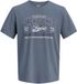 Jack & Jones Logo Tee SS 2 Col Shirt Heren (plussize) - Maat 6XL