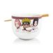 Just Funky Naruto Shippuden Bol ramen avec baguettes Team Seven 414 ml