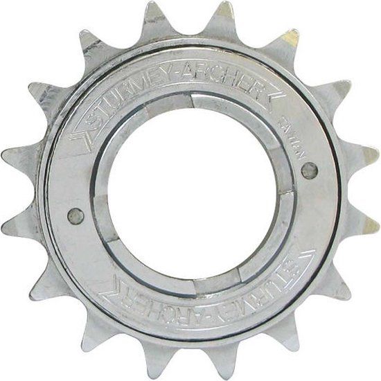 Single freewheel Sturmey Archer SFX30 BMX 14T 1/8" - Silver
