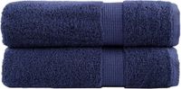 vidaXL Badhanddoeken SOLUND 2 stuks 600 g/m² 70x140 cm marineblauw