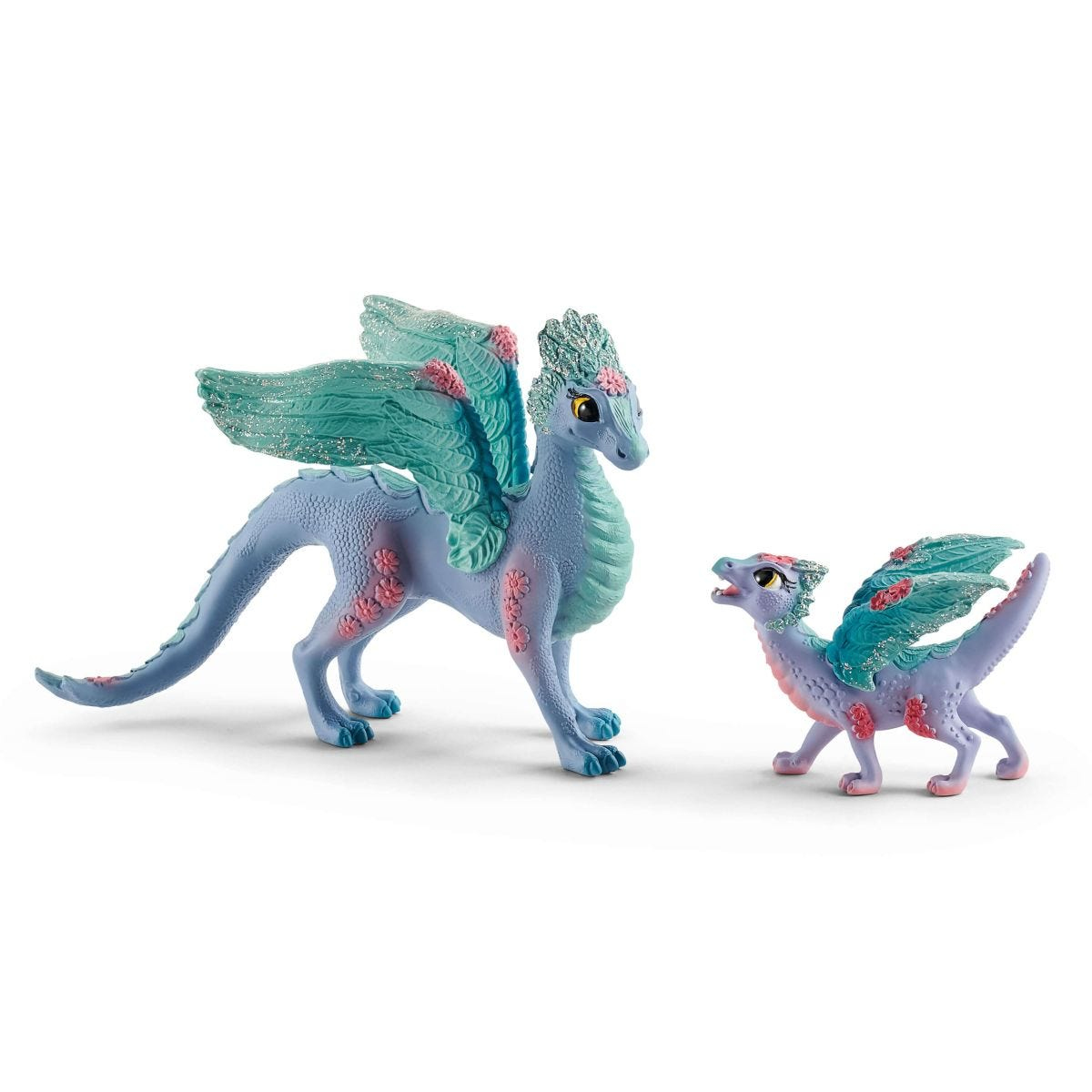 schleich Bloemendrakenmama en baby - 70592