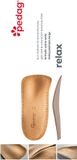 Pedag Relax 3/4 voetbed - Unisex - Maat 39 - Leer - Universeel