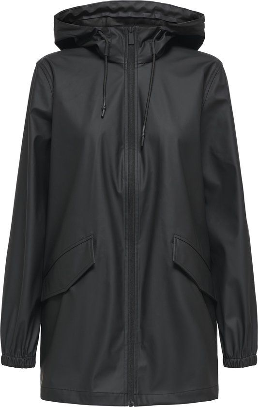 JDY Mulan Regenjas Dames - Maat L - Zwart