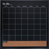 Arti Casa Planbord Weekplanner - Krijtbord - Weekindeling - 6 Weken - To Do Planner - Kurkbord