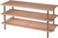 Merkloos Koopman International Schoenenrek - Hout - 3-laags - Bruin