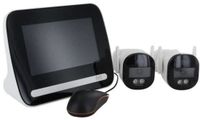 DiO CONNECTED HOME 2 draadloze camera's - 7" LCD/NVR - 3MP