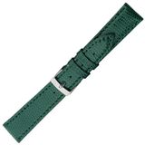 Morellato PMX072VIOLIN18 P.Preziose (echt) Horlogeband - 18mm Groen Leer Unisex