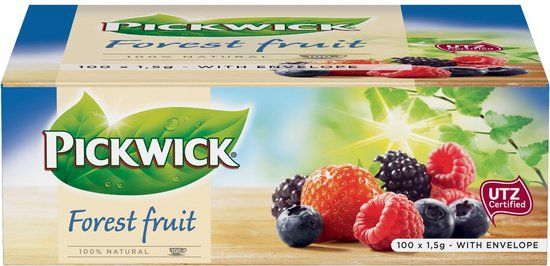 Pickwick Thee Pickwick Forest Fruit - 100 zakjes