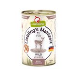 GranataPet Liebling's Mahlzeit Pur Wild, 6 x 400g
