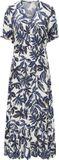 ONLY ONLCHIANTI S/S LONG DRESS WVN NOOS Maxi jurk Dames XS Viscose Gebloemd Egret