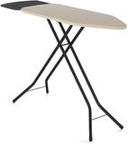 Wasophoogte Strijkplank - Extra brede strijkplank stoomgenerator - 124*44 cm - 4 verstelbare hoogtes - Beige