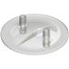 Kerbl - Melkemmerdeksel plat 16x20mm transparant 2 steunen - 151059
