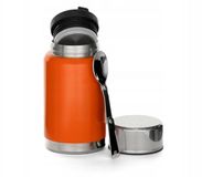 Husqvarna Xplorer Serie Bouteille isotherme - 0,6L - Double paroi - Acier inoxydable - Orange