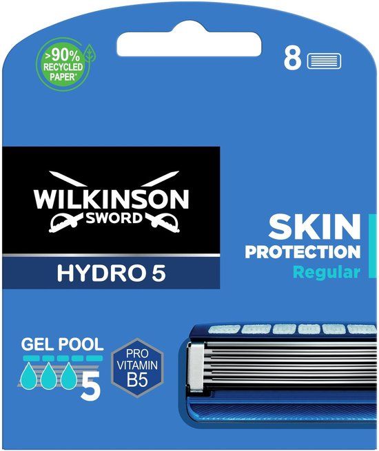 Wilkinson Sword Hydro 5 Skin Protection - Navulmesjes - 8 stuks