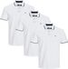 Jack & Jones Poloshirt für Herren 3er-Pack Paulos - Slim Fit