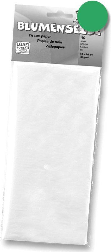 Folia Zijdepapier Groen B2 20 g/m²