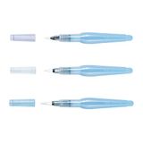 Pentel Aquash Brush FRH, set van 3 borstels voor waterreservoir met fijne/middelgrote/grote tips (verpakking kan variëren)