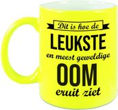 Bellatio Decorations Shoppartners Bv Mok - Neon Geel - 330 ml