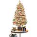 Yaheetech Arbre de Noël Artificiel avec Lumières 61 cm