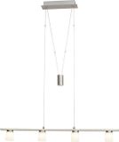 Brilliant BETSY - Hanglamp - Chroom;Transparant