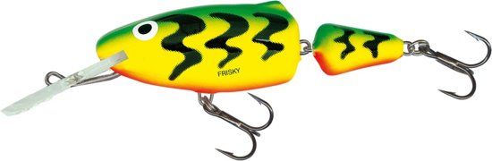 Salmo Frisky Deep Runner Plug Green Tiger 7cm