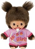 Sekiguchi Monchhichi Bebichhichi pop It's a Girl 16cm