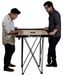 Carrom Table pliante - 1 mètre de haut - Noir