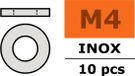 Revtec - Washer - M4 - Inox - 10 pcs