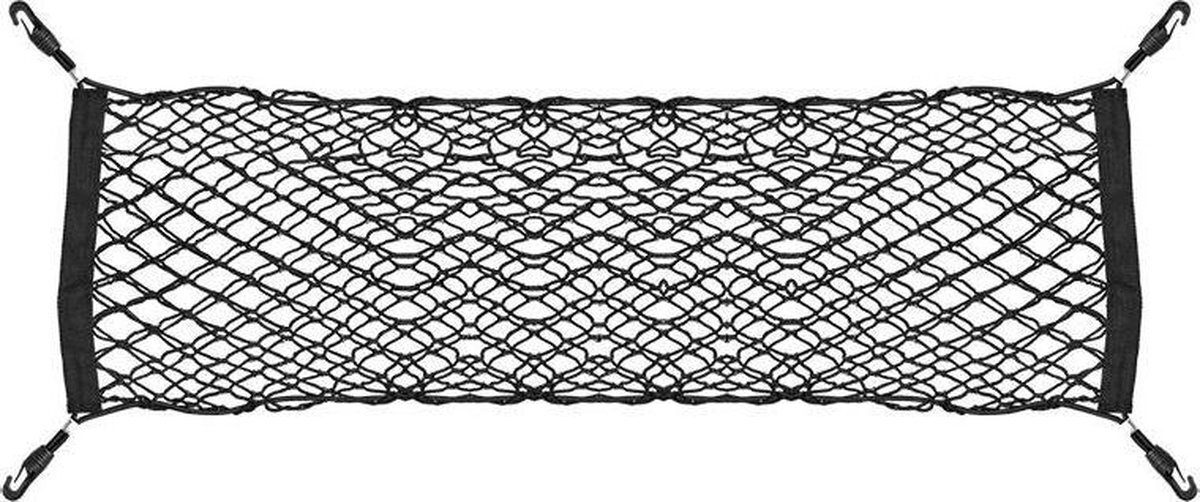 ProPlus kofferbaknet elastisch 75 x 65 cm zwart