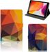 B2Ctelecom iPad 10.2 2019 | iPad 10.2 2020 | 10.2 2021 Housse de protection pour tablette Polygon Color