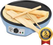 Bestron Pannenkoekenmaker ASW602B - 1000W - 30cm - Blauw