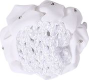 QHP Haarstrik Flower Wit
