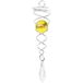 HQ Invento Crystal Twist 15 cm Jaune – Mobile Métal Sphère de Verre