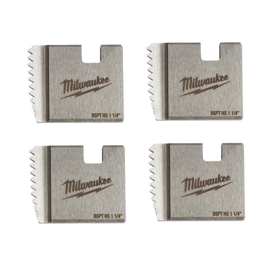 Milwaukee Pijpdraadsnijder Matrijzen 1-1/4" BSPT HS - 4932480236