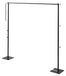 OEM TOWER Faltbarer Wäschetrockner, Stahl, 175x25x160 cm, schwarz